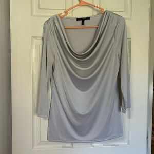 White House Black Market Cowl Neck - size small